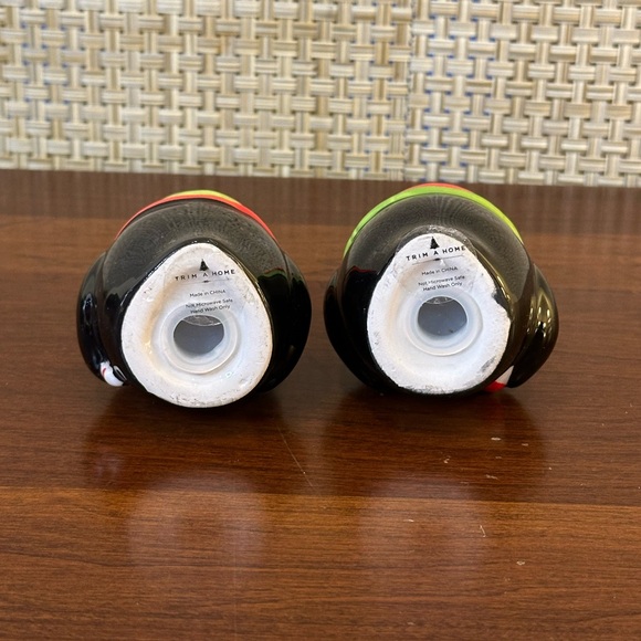 🎄VTG Penguin Salt & Pepper Shakers Christmas/Winter/Holiday Décor by Trim A Home - Picture 7 of 9